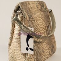 Женская сумка из кожи питонаAlanda