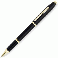 Ручка-роллер Cross Century II Ручка-роллер Cross Century II, цвет: Black