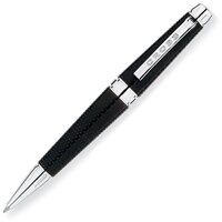 Шариковая ручка / роллер Cross C-Series, цвет: перфорированный Metallic Carbone Black