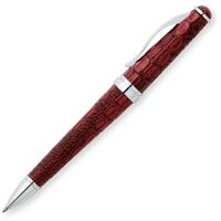 Шариковая ручка Cross Torero, Red Crocodile, кожа