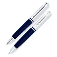Набор Penatia Madison шариковая ручка и карандаш Blue/Chrome