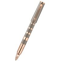Ручка-5й пишущий узел Parker Ingenuity S F503 Ring, цвет: Taupe & Metal PGT, стержень: F, black