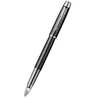 Ручка-5й пишущий узел Parker IM Premium, F522,цвет: Dark Grey (Gun Metal), стержень: F, black ( гравировка "пушечная сталь"))
