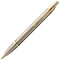 Шариковая ручка Parker IM Metal K223, цвет: Brushed Metal GT