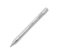 Шариковая ручка Pierre Cardin ULTRA серебристая с гравировкой (линии)