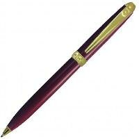 Шариковая ручка Pierre Cardin ECO цвет бордрвый матовый с позолоченными элементами дизайна
