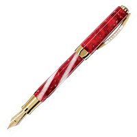 Перьевая ручка Visconti Opera Elements, цвет: Red GT (Fire), перо: тонкое (F)