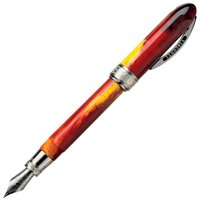 Перьевая ручка Visconti Van Gogh Mini, цвет: Sandal Red CT, перо: среднее (M)