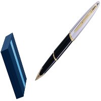 Перьевая ручка Waterman Carene, Black/Silver